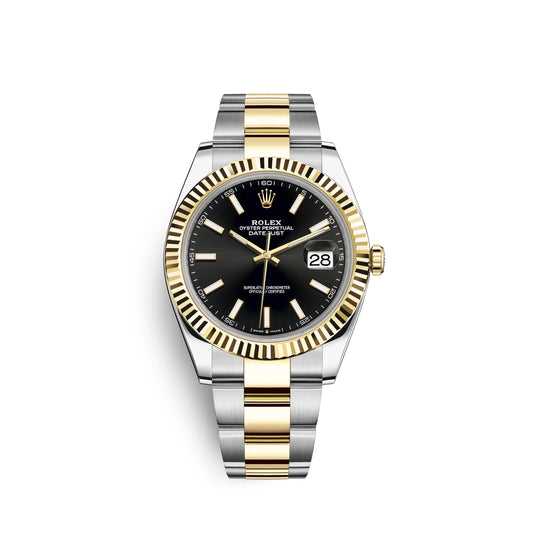 Rolex Datejust 41 watch: Oystersteel and yellow gold - m126333-0014