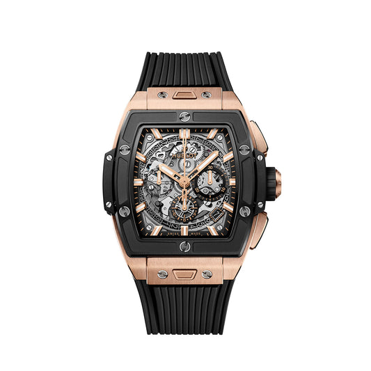 Hublot Square Bang Unico King Gold Ceramic 42mm Mens Watch