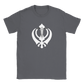 Khanda Sahib with Baaz Unisex Crewneck T-shirt