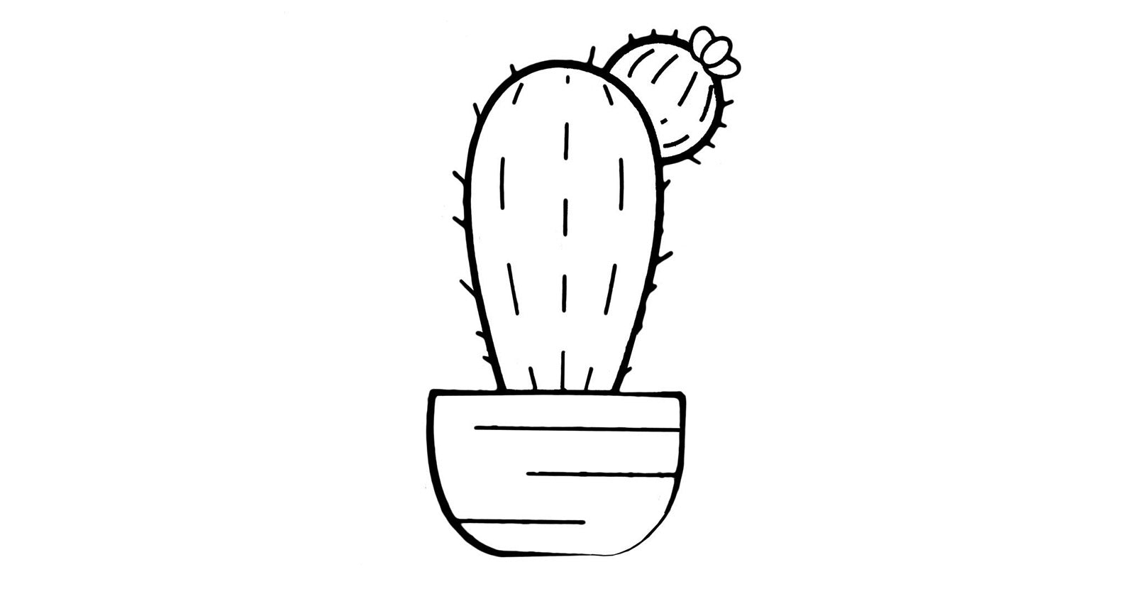 cactus à imprimer