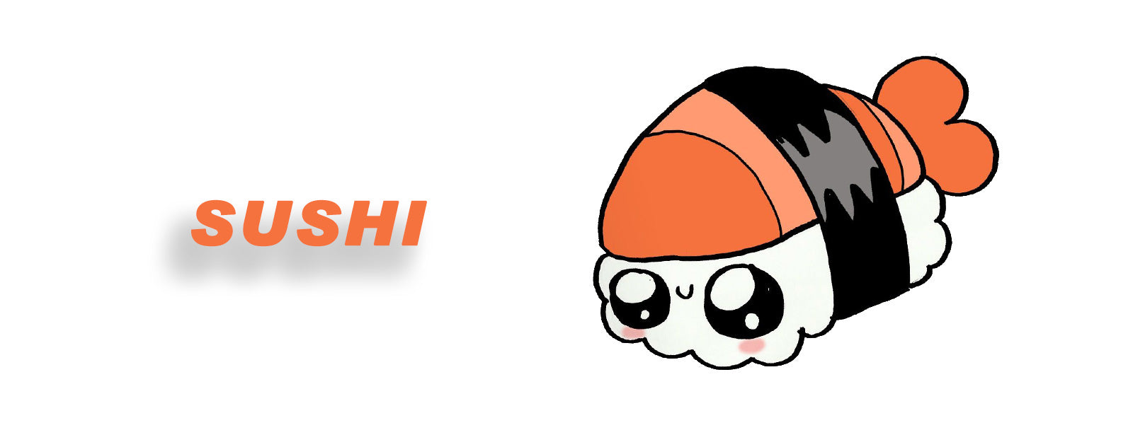 sushi dessin kawaii