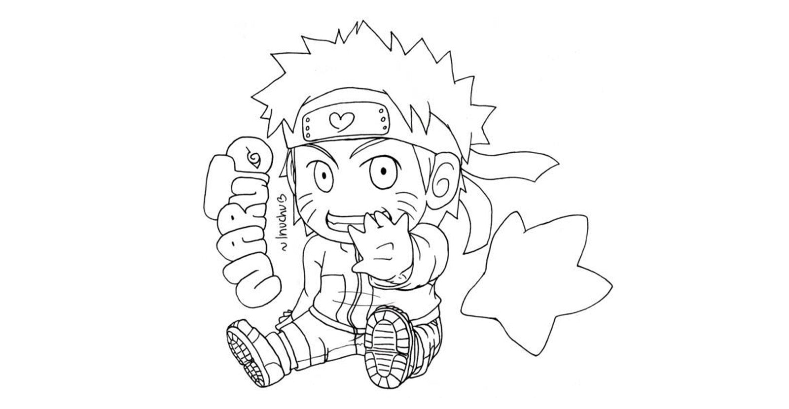 coloriage naruto