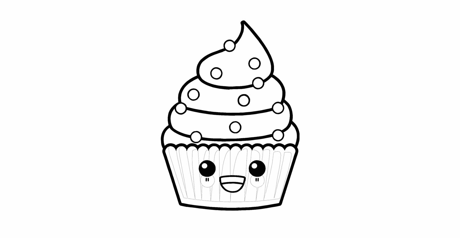 muffin coloriage