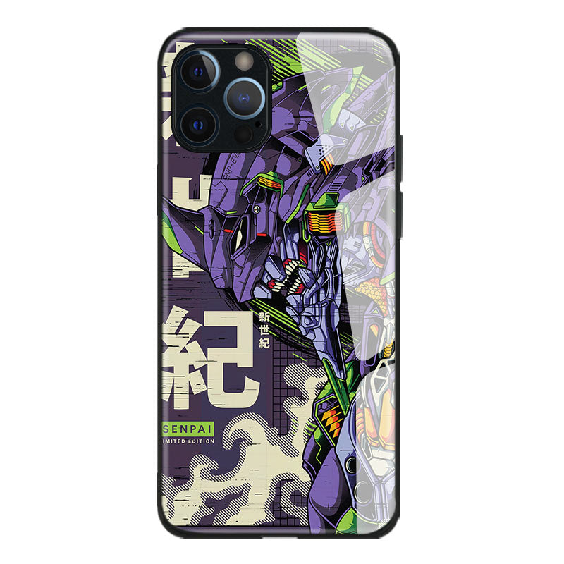 Tempered Glass Eva 01 Iphone Case Feel The Anime
