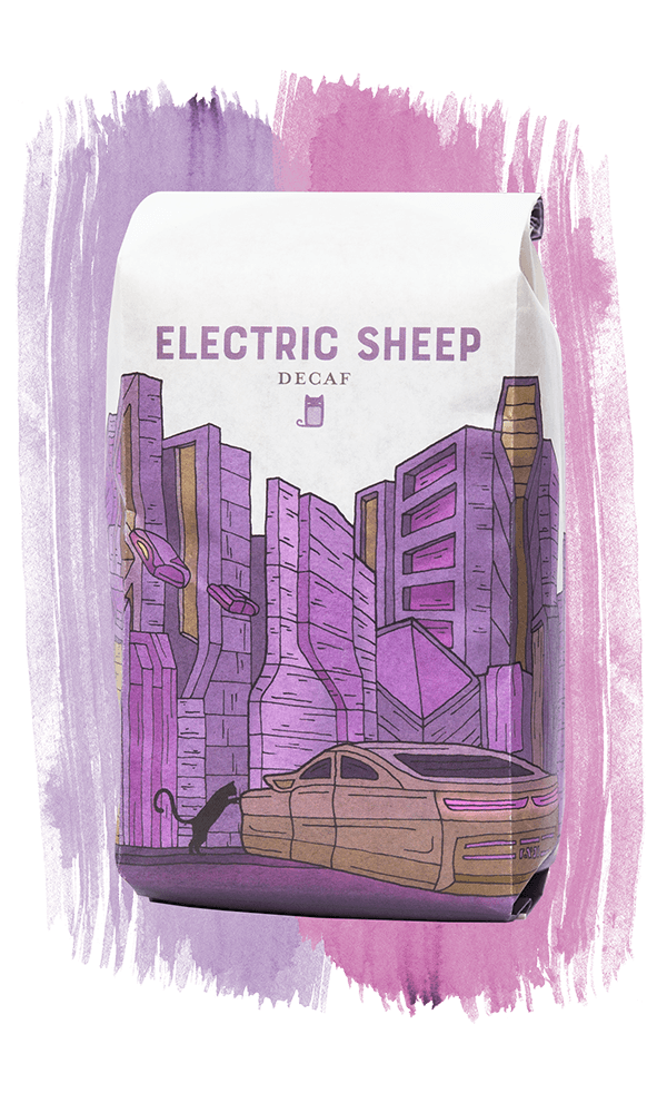 Electric Sheep Coffee Bag