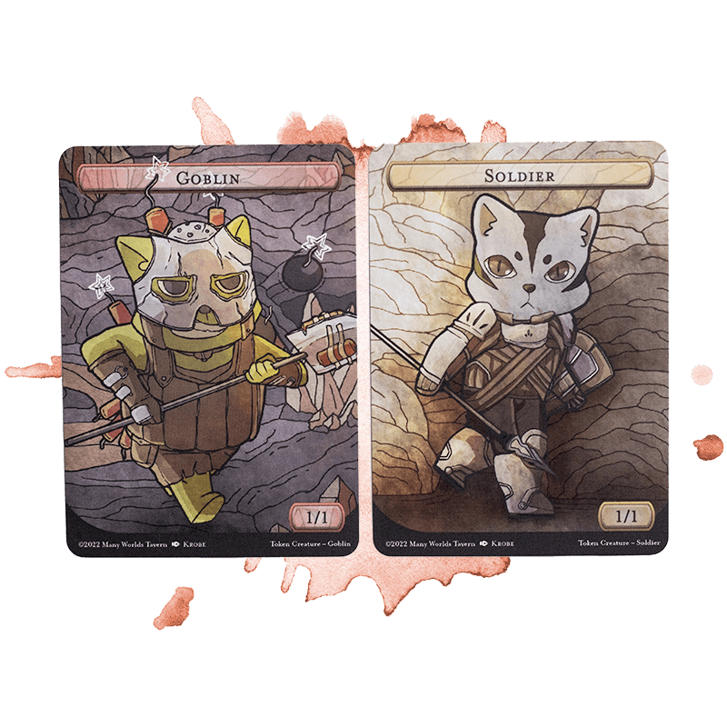 MtG Token Pack - MWT Cats