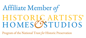 Affiliate member of Historic Artists' Homes and Studios, Program of The National Trust for Historic Preservation