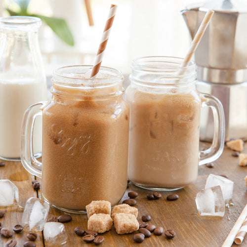 Koffein-Shake für ein proteinreiches Frühstück