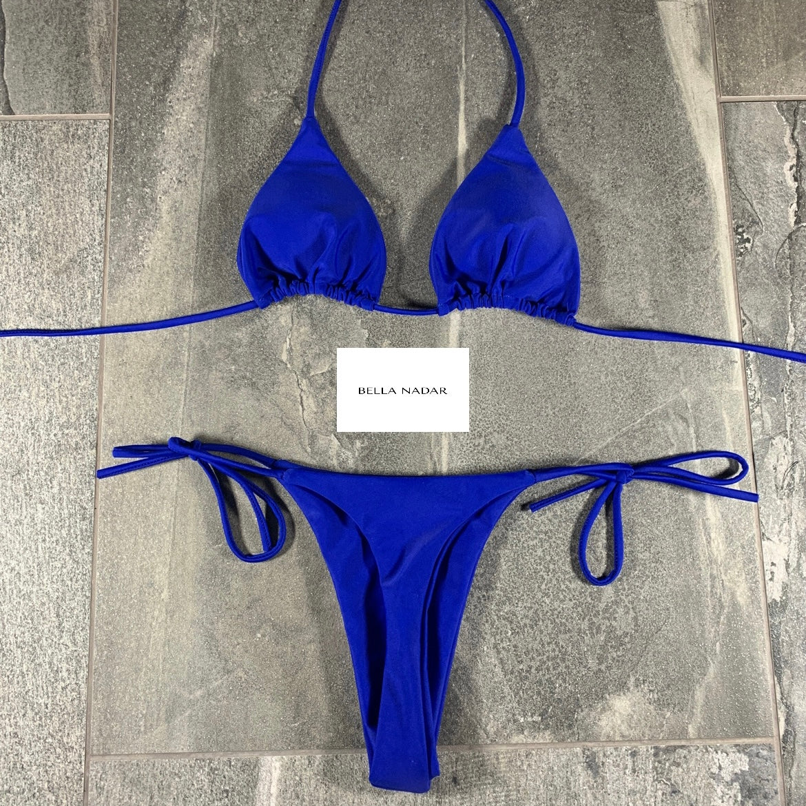 The Micro Bikini In Cobalt Blue Bella Nadar™ 6646