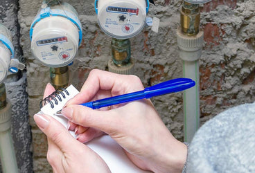 relever le volume d'eau sur un compteur