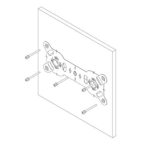 Platine double à sertir multicouche diam. 16 M20x27 (3/4), EQUATION