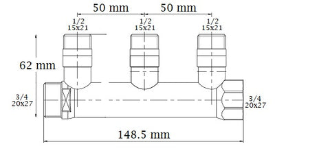 Plan collecteur 3 départs