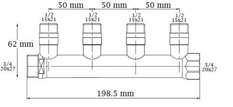 Plan collecteur 4 départs