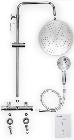 Contenu colonne de douche PALOMA chrome