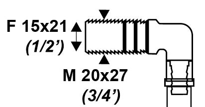 Sortie mâle 3/4 (20x27) - femelle 1/2 (15x21)