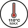 Température maximum 110 dégrés