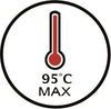 Température maximale 95° Celsius