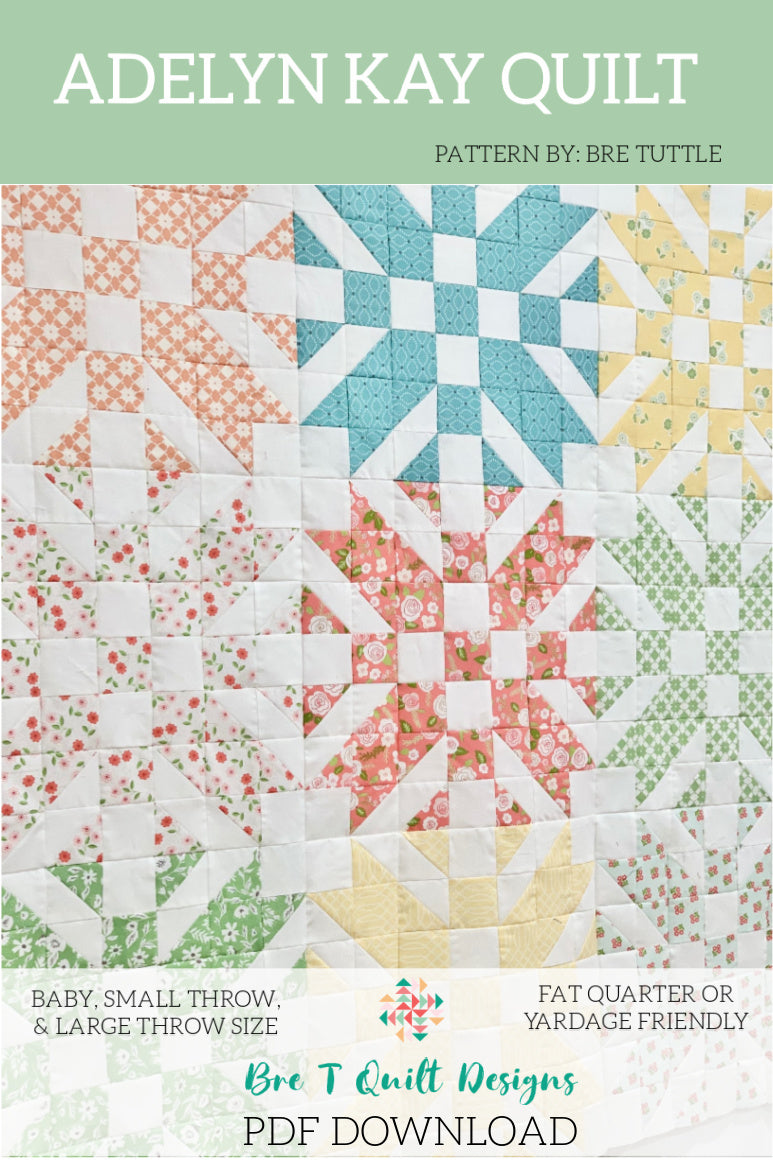 Adelyn Kay Quilt PDF Pattern