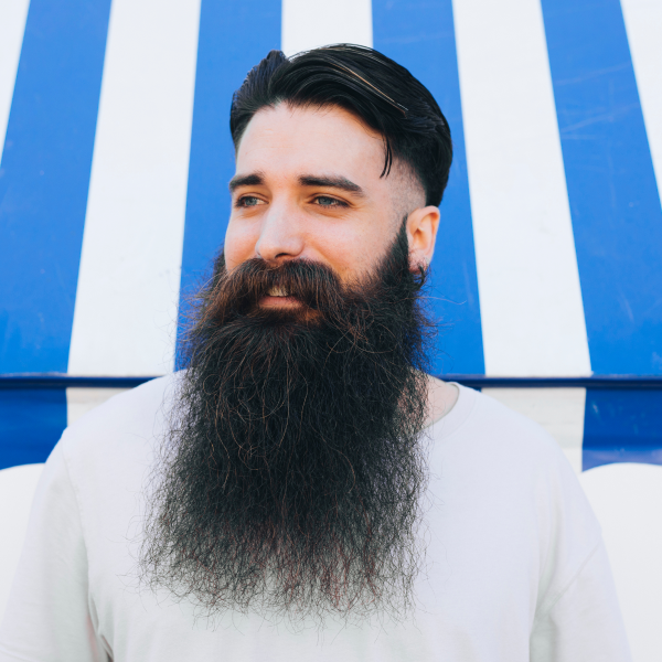 A man with an attractive yeard