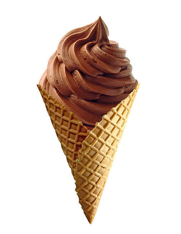 Chocolate Ice Cream Cone