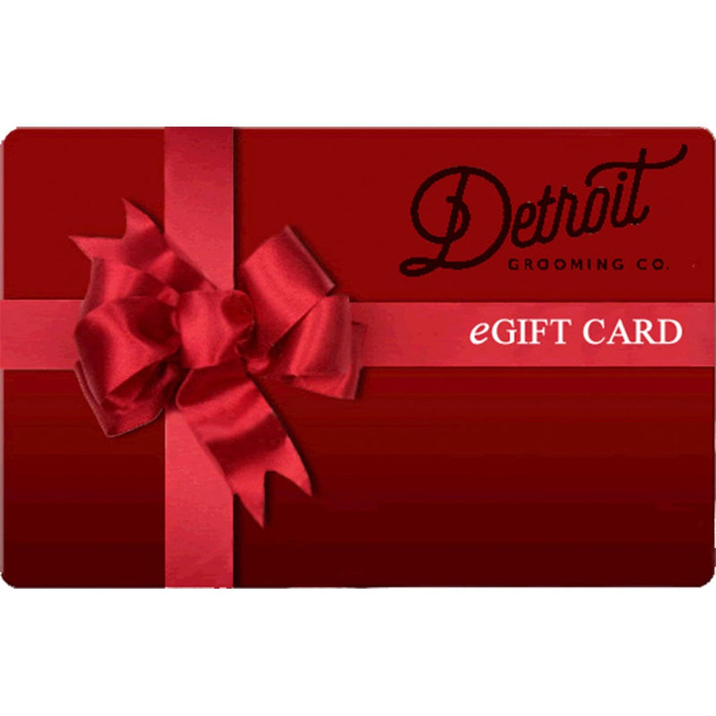 The Detroit Grooming Gift Card | Men's Grooming Products – Detroit Grooming  Co.