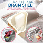 Home - Triangular Sink Drain Shelf