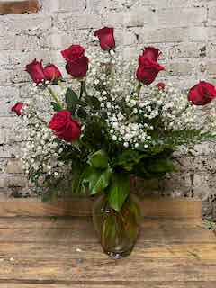 24 Red Rose Bouquet 24 red long stem roses in Abbotsford, BC