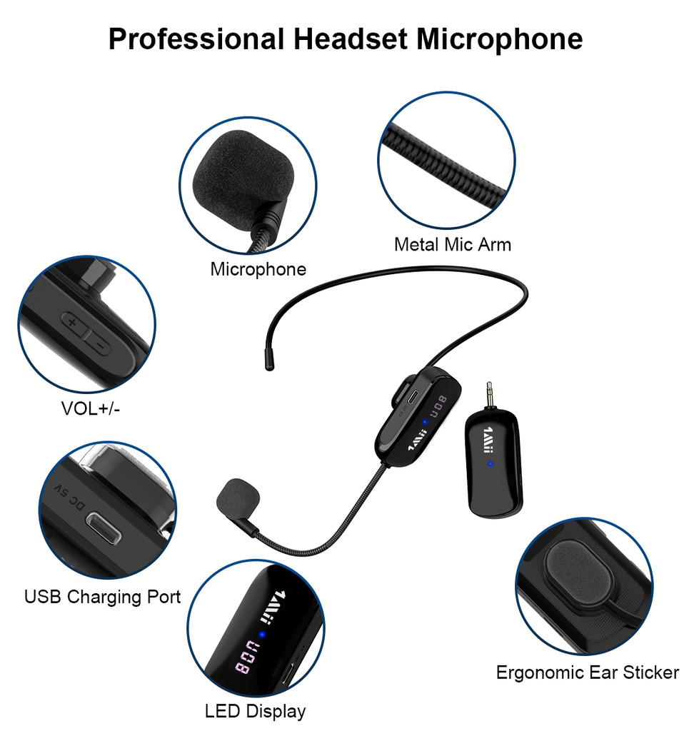 Professional Headset Microphone