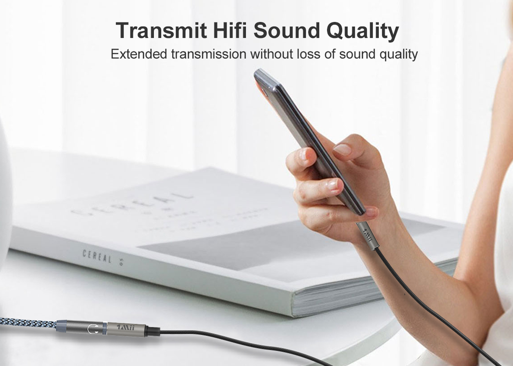 stable connection, signal transmission is lossless audio cable - 1mii.shop