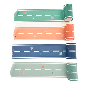 Colorful Play Road Tape (Set of 4 Rolls) - The TCMU Store