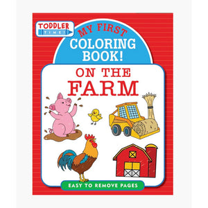 My First Coloring Book! On the Farm - The TCMU Store - Cars 3 Coloring Book