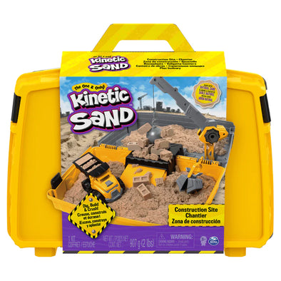 Kinetic Sand Sparkle Sandcastle Set w/ 1lb Purple Shimmer Kinetic