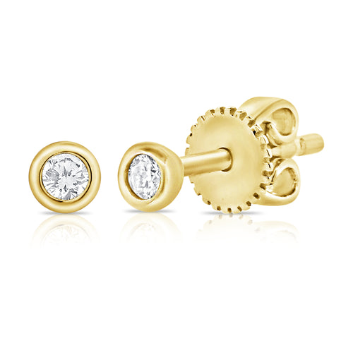 Gold-Filled Second Hole Hoop Earrings | Dee Ruel Jewelry