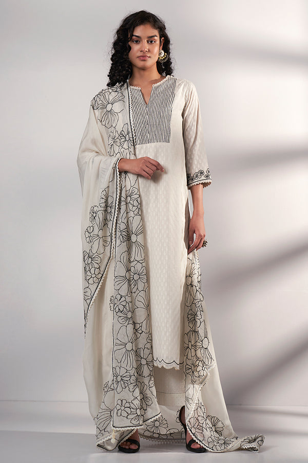 Straight-Cut Salwar Suit