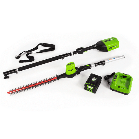 Image Alt text: 80V Pole Hedge Trimmer, 2.0Ah Battery and Charger Included