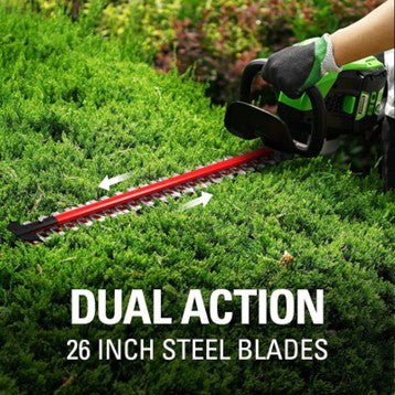 80V 26-inch Hedge Trimmer GHT80320 without battery – High-powered garden trimming tool