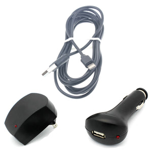 Car Home Charger, Adapter Power 3ft USB Cable