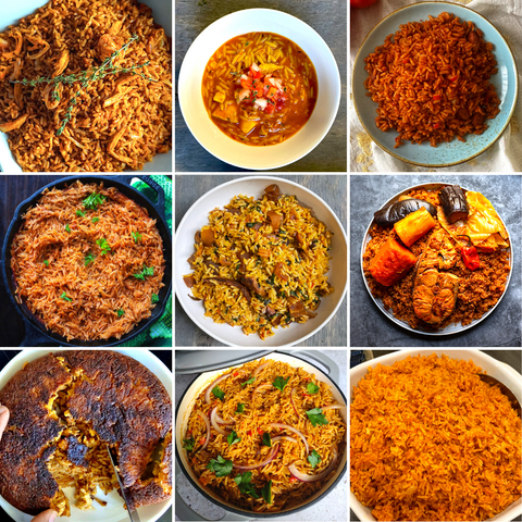 West African Vegetarian Jollof Rice