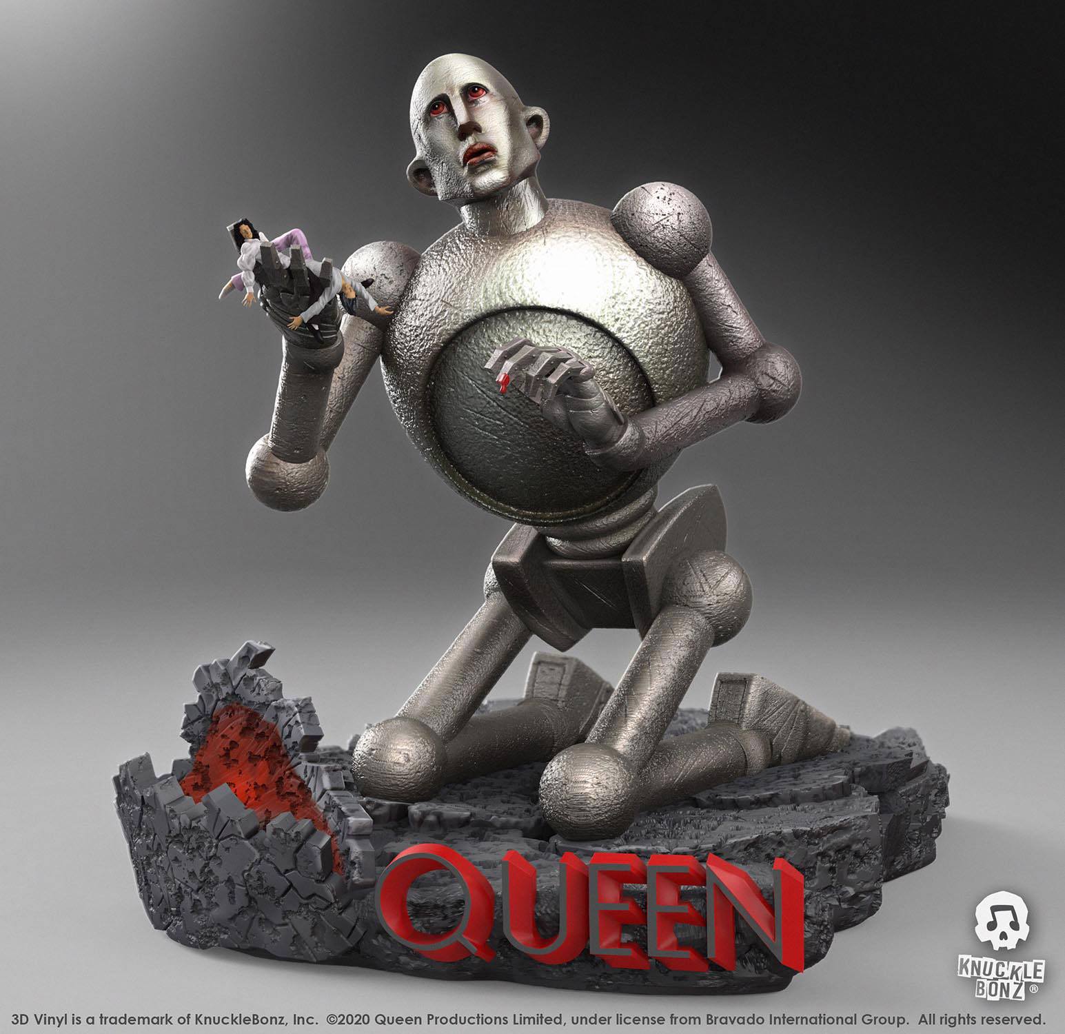 Queen 3D Vinyl Statue Robot (News of World) 20 x 21 x cm – Animegami Store (EU)