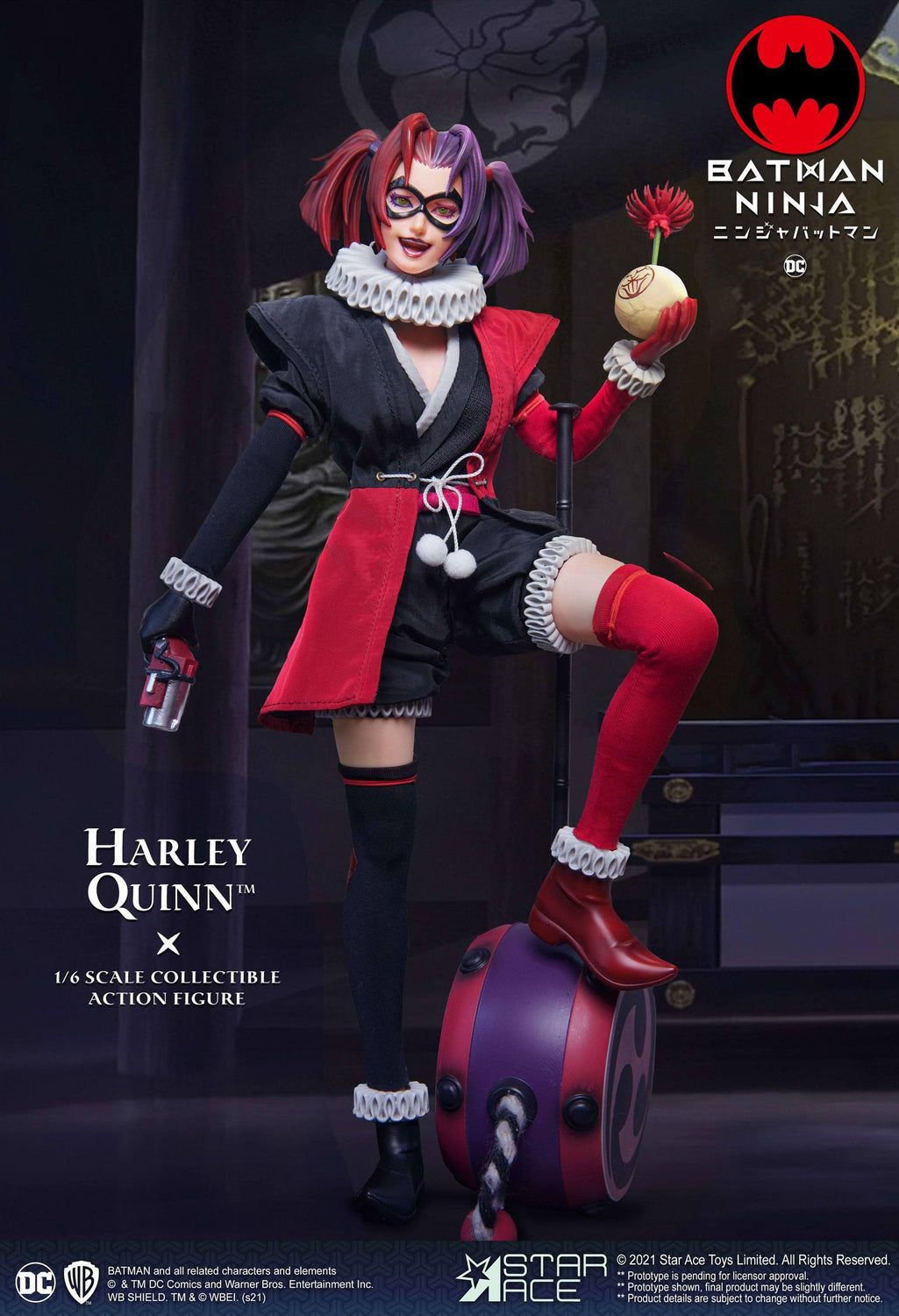 Batman Ninja My Favourite Movie Action Figure 1/6 Harley Quinn Deluxe –  Animegami Store (EU)