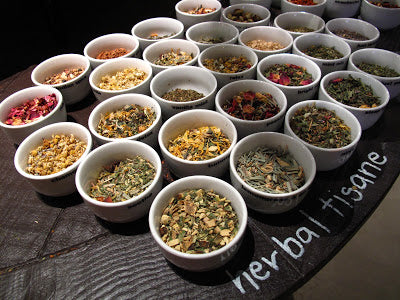 Herbal Tisane selection at Australia's famous tea emporium - T2 / Tea Too