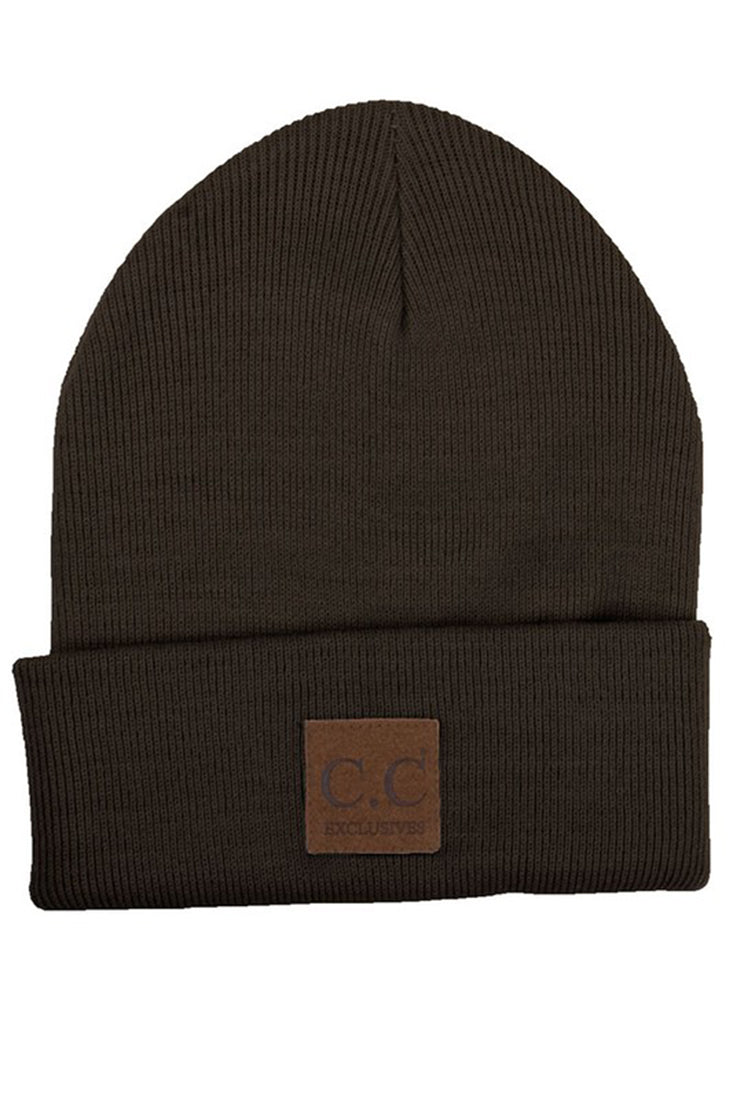 Skull Cap Basic Solid Unisex Watch Hat Knit Beanie