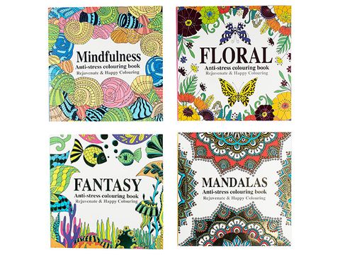 Mindwaves Calming Colouring Book - Joyful