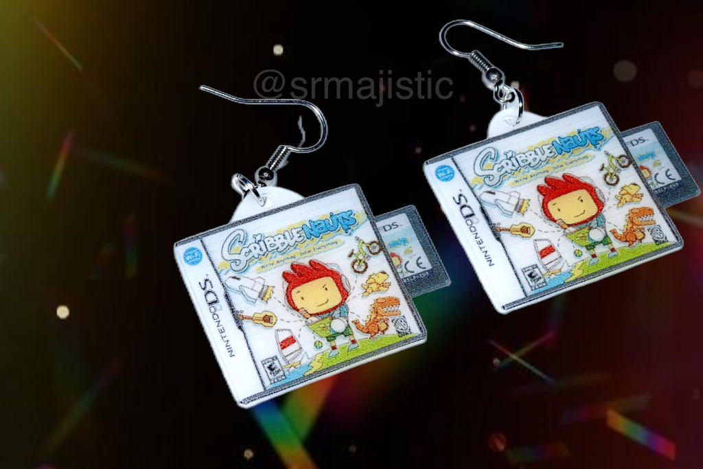 Sonic Classic Collection Nintendo DS Game 2D detailed Handmade Earring –  Sam Makes Things