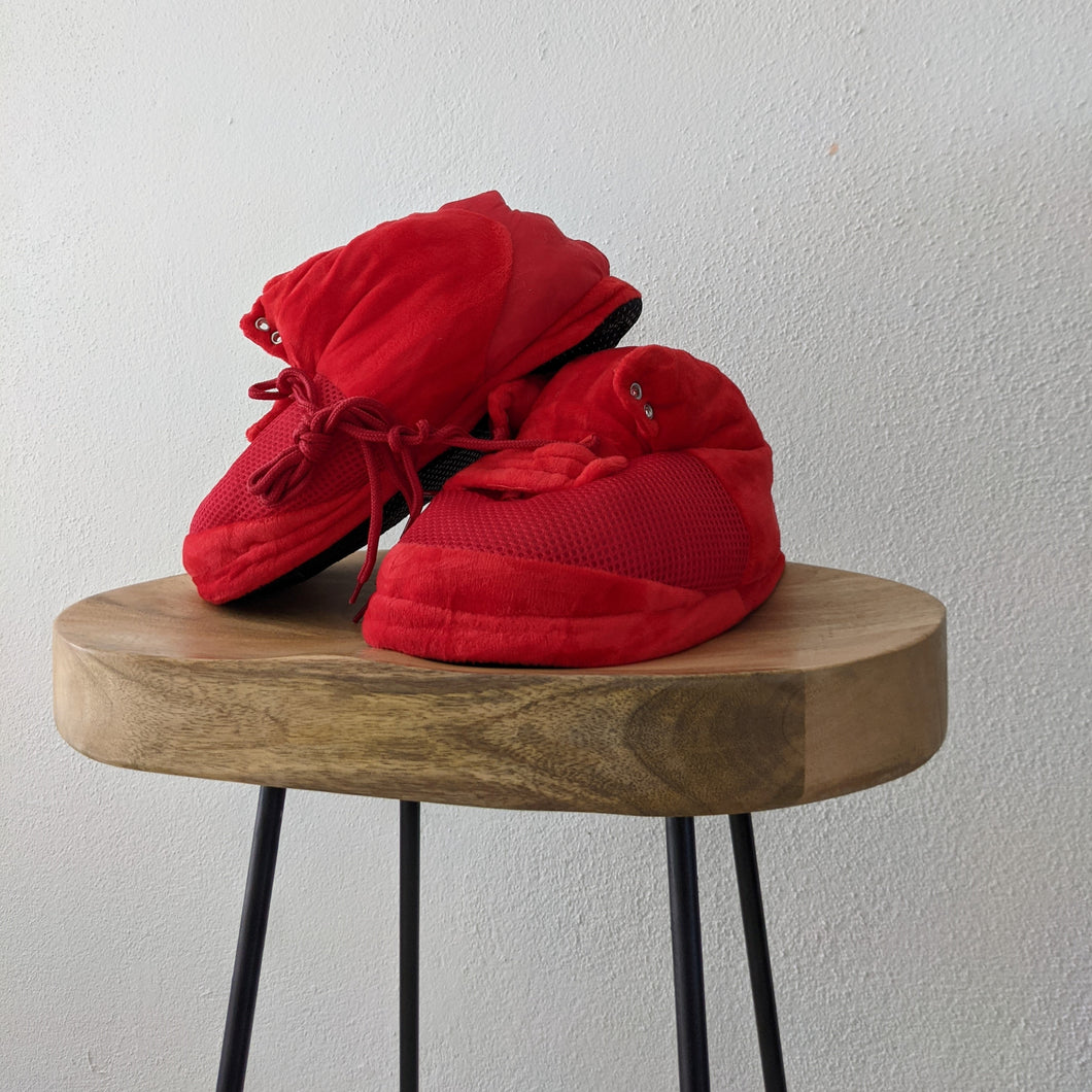 Red October Inspired Plush Slippers Kicks Zen