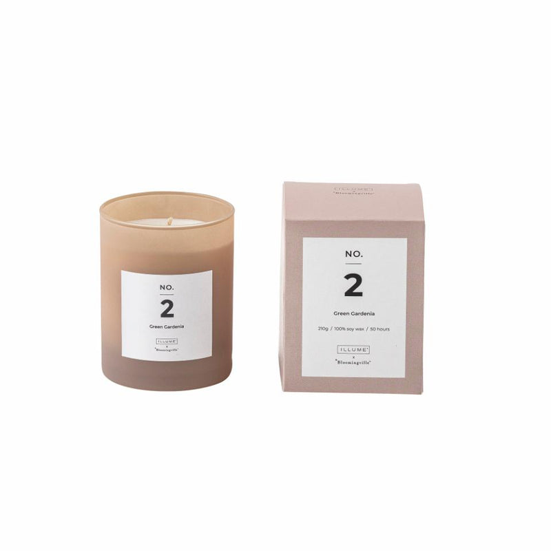 Bloomingville | Scented Candle NO2 Green Gardenia, Soy Wax