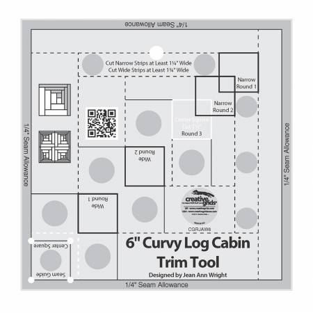 Creative Grids Self-Healing Rotating Rotary Cutting Mat 14in x 14in