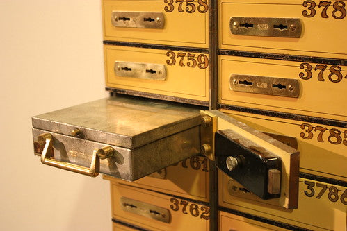 Safety deposit box small