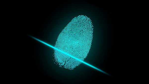 biometric fingerprint scanner to unlock safe