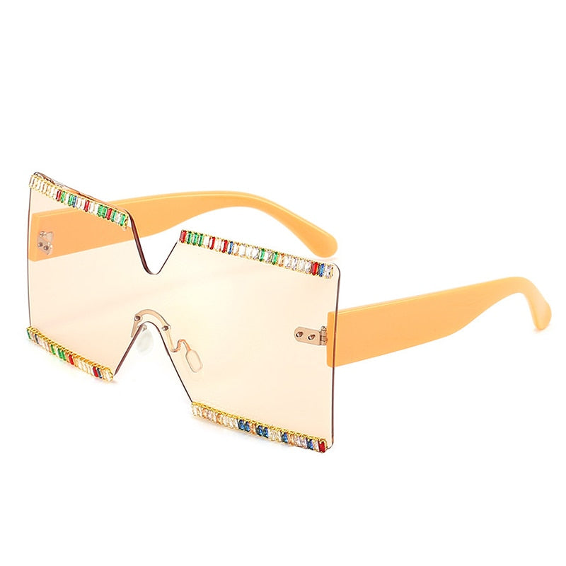 Oversized Bejeweled Sunglasses – The XL Catalog